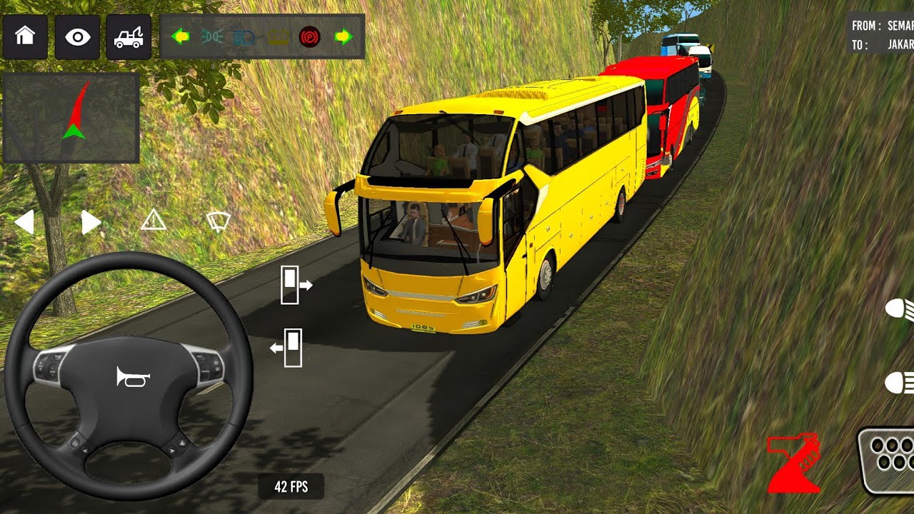 euro coach bus simulator 😲🚍 || new coach bus simulator part-29 Android gameplay