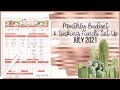 Setting Up Our July 2021 Monthly Budget & Sinking Funds | Deluxe Prosper Planner | iPad & Goodnotes