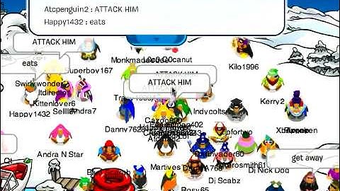 WALRUS HACKERS ON CLUB PENGUIN