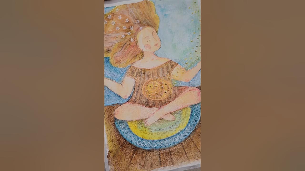 Личная метафорическая картина #метафорическиекарты #art #мак # ...