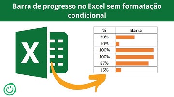 INÉDITO 😱: Aprenda AGORA Como Fazer Barra de progresso no Excel SEM formatação condicional 