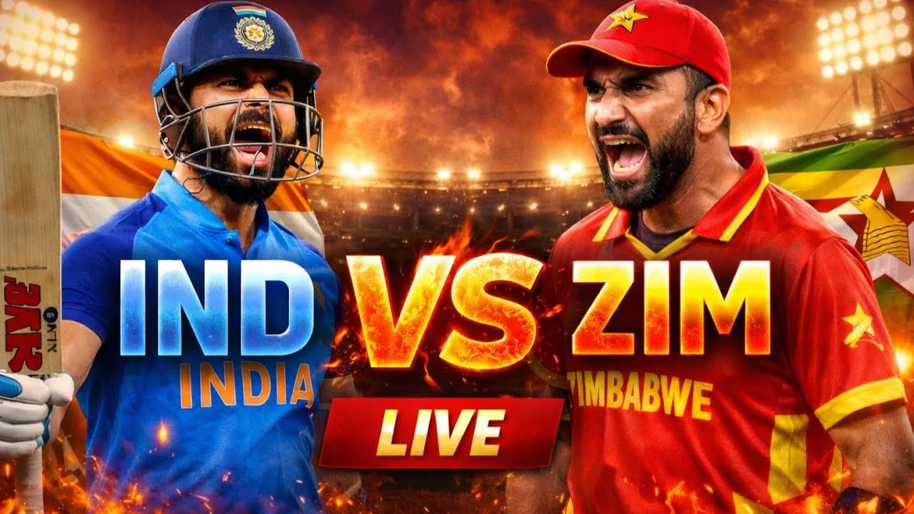 India vs Zimbabwe LIVE Score, T20 World Cup 2026