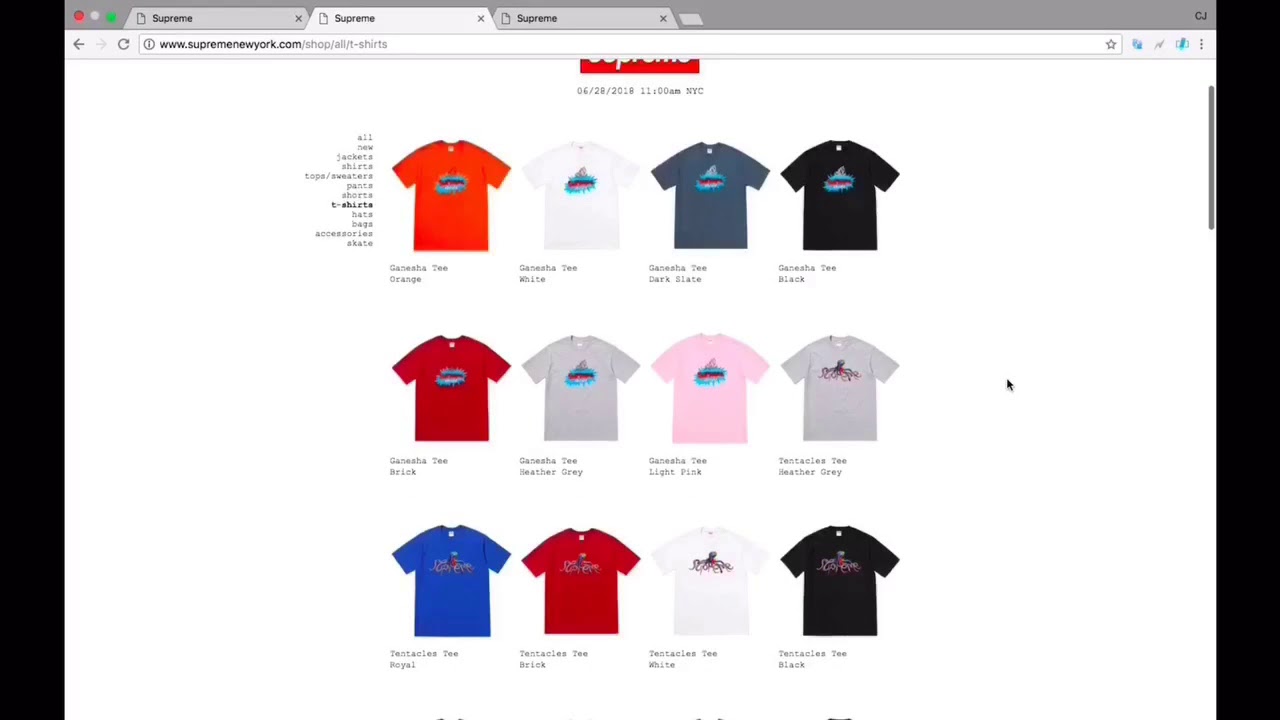 Supreme Week 19 Live Cop