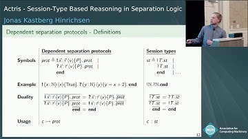Actris - Session-Type Based Reasoning in Separation Logic