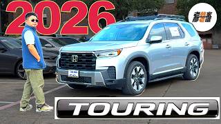 下放360环影！2026 Honda Pilot Touring实拍：配置够用价格不飘，四缸时代V6自吸就是王牌！ 老韩作品