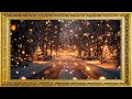 Golden Christmas Glow | 2 Hrs Relaxing Holiday TV Screensaver in 4K
