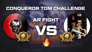 Conqueror Player Challenge Me For 1v1 Tdm || Pubg Mobile