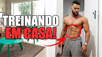 Como ficar sarado com exercícios em casa?