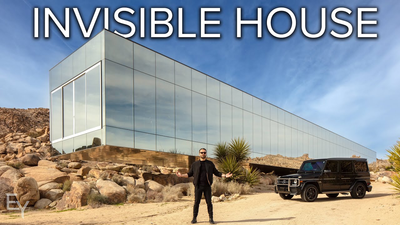 Touring the World Famous INVISIBLE HOUSE - YouTube
