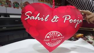 Heart Pillow both side print screenshot 5