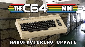 THEC64 Mini manufacturing update – April 2018