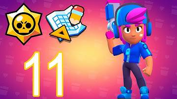 Brawl Stars - Gameplay Walkthrough Part 11 - Shelly Star - Winner of the day (iOS, Android).