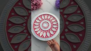 Lippan Art 😍 | Handmade Wall Decor #art #shorts #diy #viral #ytshorts #lippanart