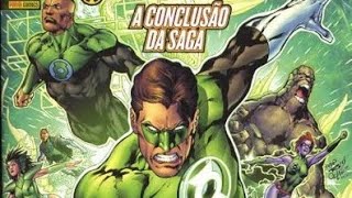 A Guerra dos Anéis/ Tropa Sinestro extras em Dimensão DC Lanterna Verde #3 a #5 editora Panini