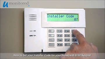 Honeywell | How to Set Your Installer Code