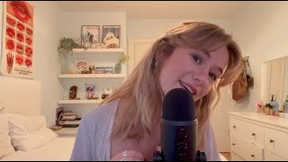 ASMR whispered ramble + random trigger assortment 💞🎀🍬