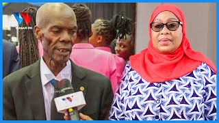 MZEE Aliyeshiriki KUCHANGANYA UDONGO wa MUUNGANO AMTUMIA RAIS SAMIA SALAMU!