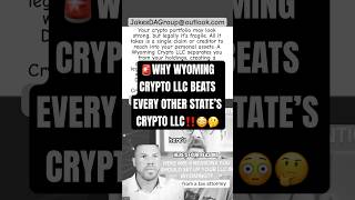 🚨Delay This Crypto Step and Risk Losing Your Entire Crypto Stack (Wyoming LLC) #crypto #trump #llc