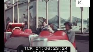 Early 1950S Colour Uk Fairground, Funfair