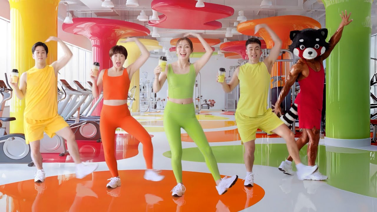 内田理央、レオタード姿で“攻めすぎダンス”披露！　WEBCM「プロテインダンス篇」