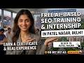 Best AI Based SEO Training & Internship in Patel Nagar, Delhi | Call 9891791743