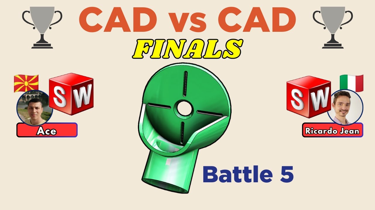 Турнир CAD против CAD - ФИНАЛ чемпионата мира - Битва 5 - СКОРОСТНОЕ МОДЕЛИРОВАНИЕ!