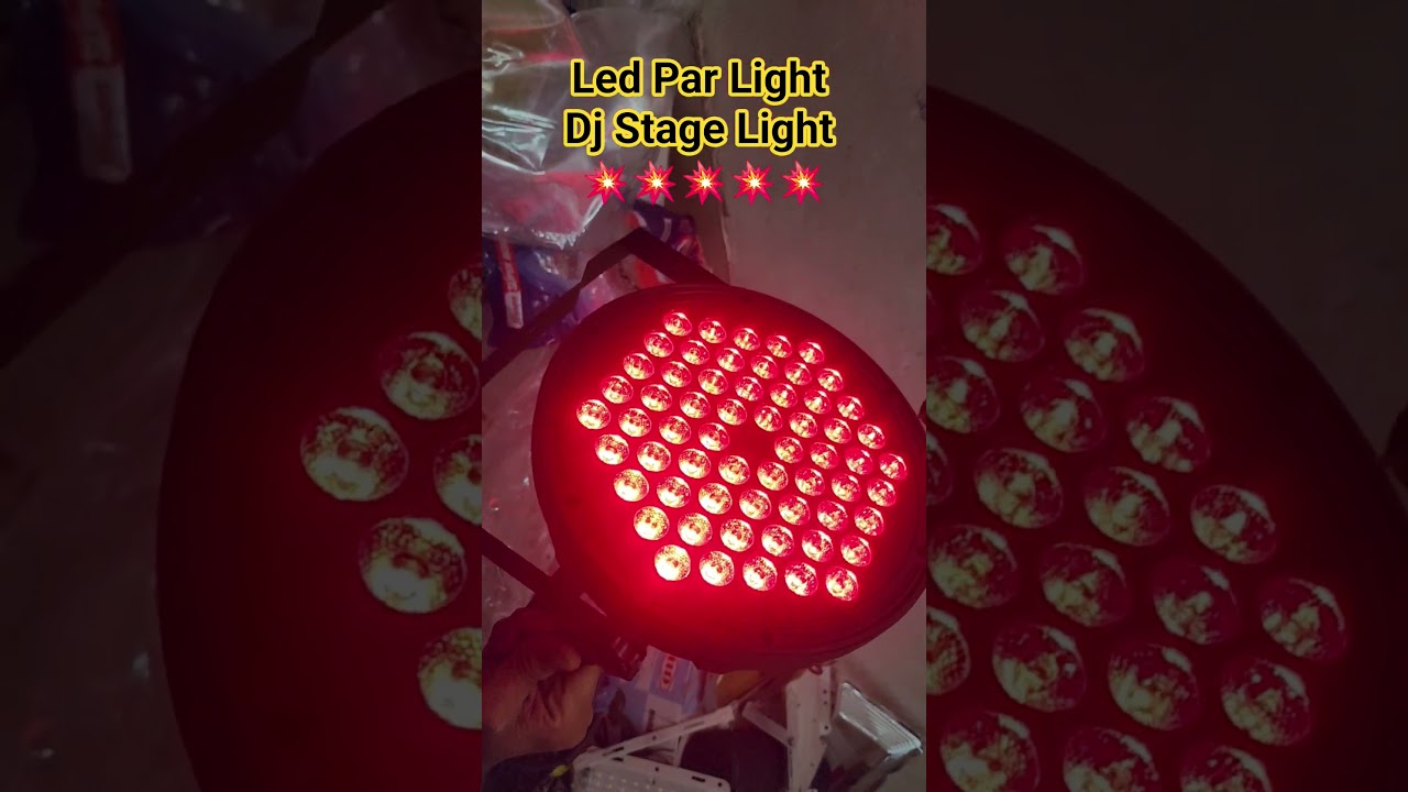 😱👌 Led Par light | Dj par par | led Stage Light | DMX Par | led Sport Light 💢