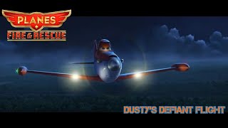 Planes Fire & Rescue - Dustys Defiant Flight