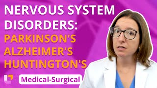 Parkinson's, Alzheimer's & Huntington's Disease  MedicalSurgical  Nervous System | @LevelUpRN