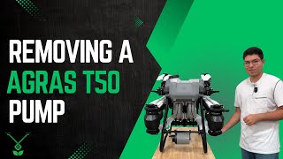 How to remove a DJI Agras T50&T25 Pump