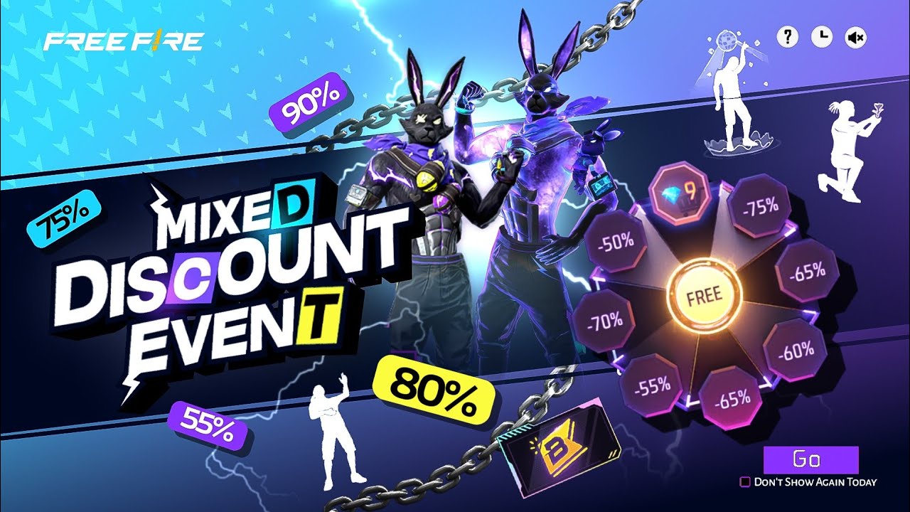 Ob50 August Month New Discount Event 😮| Mystery Shop Discount Event Free | Free Fire New Event