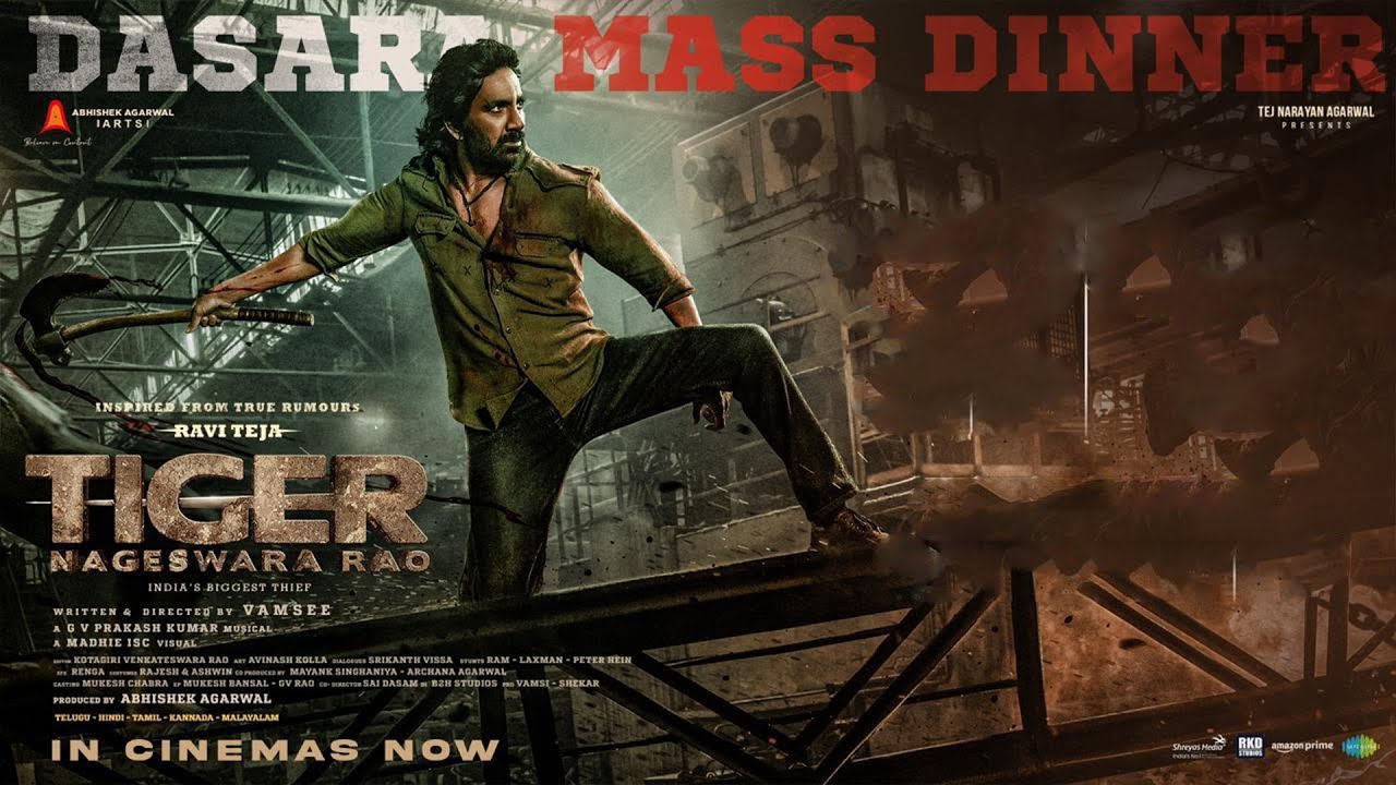 Tiger Nageswara Rao Movie Success Celebrations | Ravi Teja | Vamsee | Gayatri Bhardwaj | Nupur Sanon