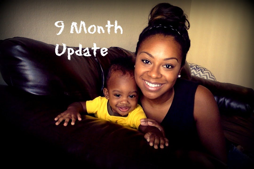 9 Month Postpartum & Baby Update + Belly Shots - YouTube