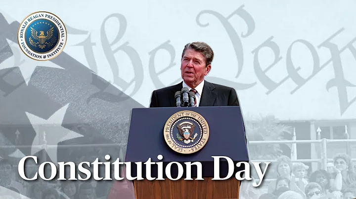 President Reagan at the Bicentennial Celebration of the U.S. Constitution | September 16, 1987