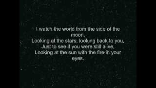 Video thumbnail of "Phillip Phillips - Man On The Moon Lyrics"