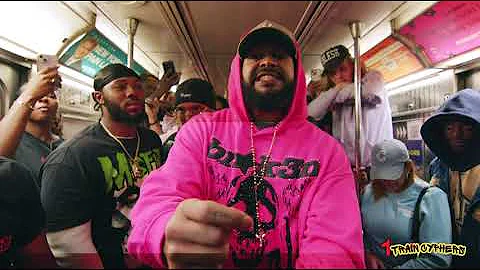 JSOS 1Train Cypher Performance | Biggest Rap Cypher in NYC History