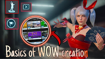 How to create wow parkour map in bgmi 