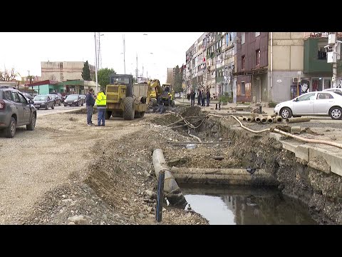 ბათუმში, ლერმონტოვის ქუჩის ბოლო მონაკვეთში სანიაღვრე არხი მოეწყო