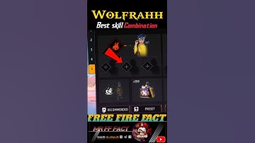Wolfrahh Ki Top 3 Best Skill Combination 😱 II Free Fire #shorts #viral #freefire #shortsfeed