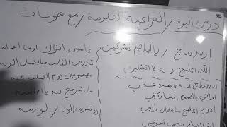 جديد /الاستاذة فاطمة(كيفية تعليم قراءة الفزاعية الجنوبية مع رباط الهوسه بطريقتين)07736045291 الوصف