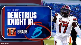 2025 NFL Draft Grades: Bengals receive 'B' for selecting LB Demetrius Knight Jr. at No. 49 overall