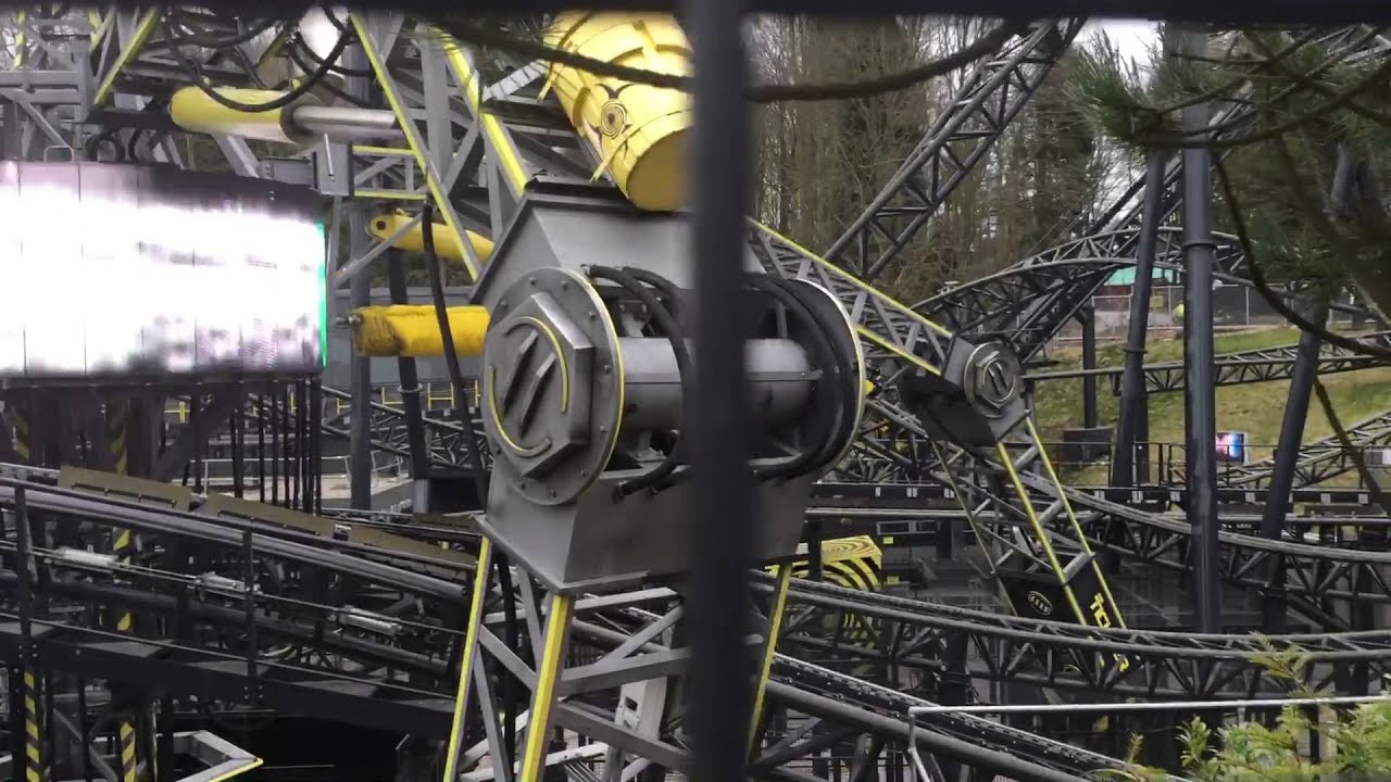 Live footage of the smiler reopening day, Alton Towers (19/03/16