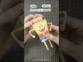 Making Monkey D. Sponge from SpongeBob Squarepants using just Paper #papercraft #handmade