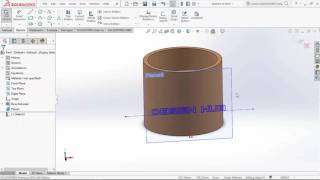 Solidwork tutorial 2016- Wrap command