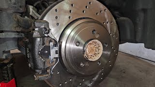 2012 Bmw M3 Rear Brake Job