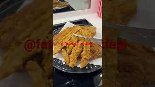 Yelpaze Patlıcan Kızartması  / Fan Fried Eggplant shorts youtubeshorts