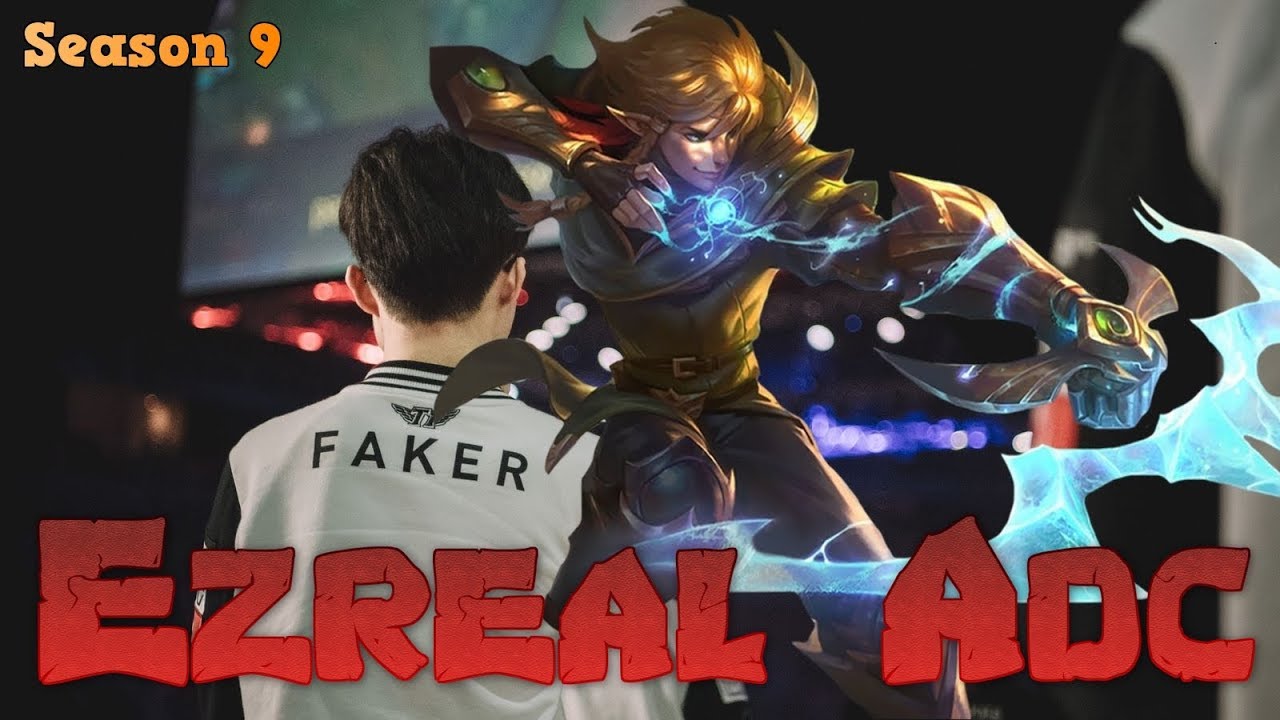 Faker - Ezreal Botlane - LoL Season 9 KR Ranked | League of Legends Replays