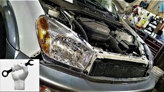 20012003 Rav4 headlight assembly replacement