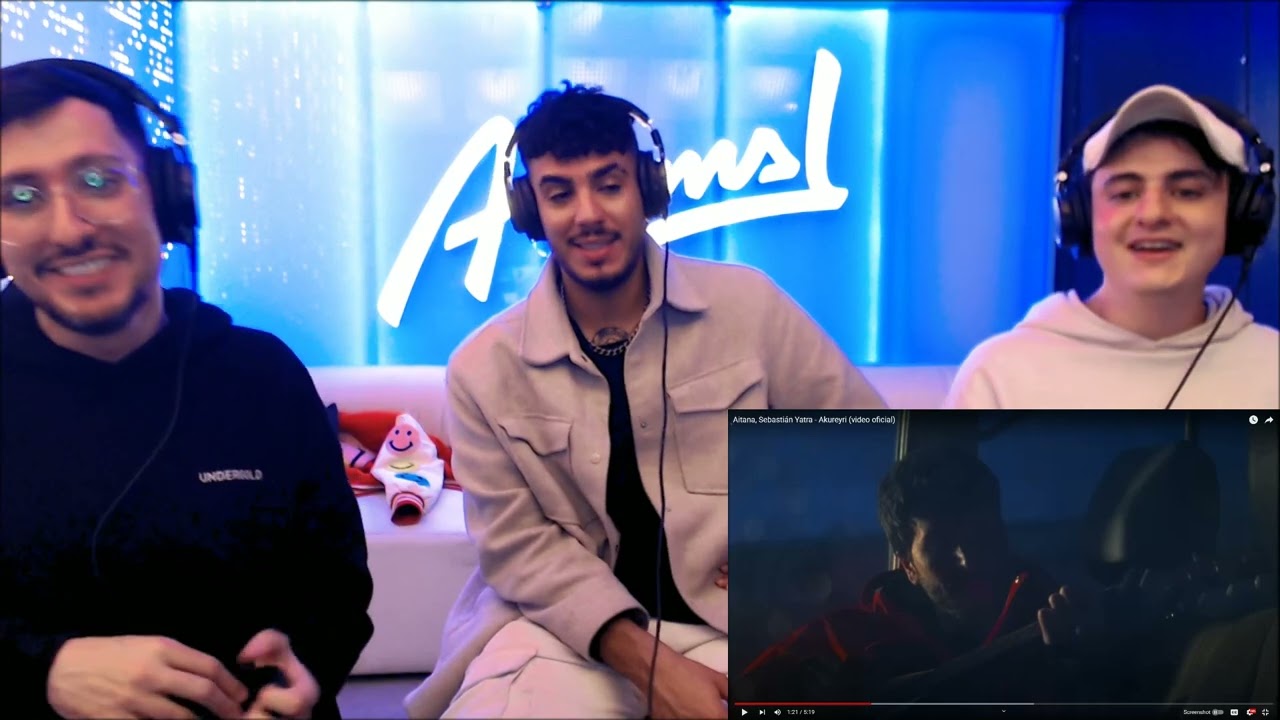 [Reacción] Aitana, Sebastián Yatra - Akureyri (video oficial) | ANYMAL LIVE 🔴