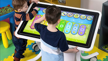 Sharp Interactive Touchscreen Table Range for Early Years Education and Business